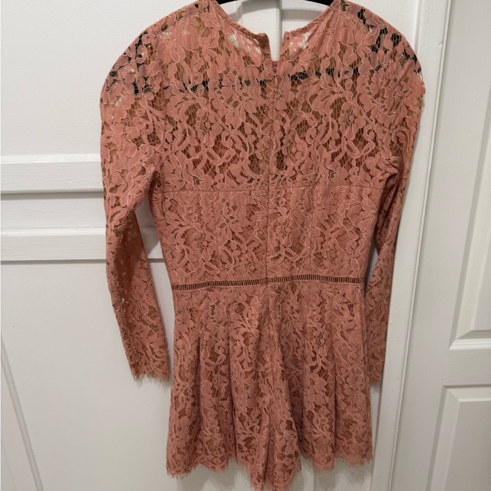 Elegant Lace Long Sleeve Dress